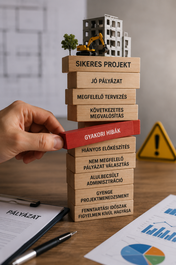 5 gyakori hiba, ami miatt egy jó pályázatból nem lesz sikeres projekt